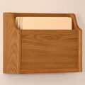 Vertex Deep Pocket Letter Size File Holder - Black, Light Oak & Medium Oak VE3274256